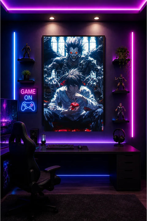 Death Note Resin Coated Frame|4K Anime Frame – MADZ Factory