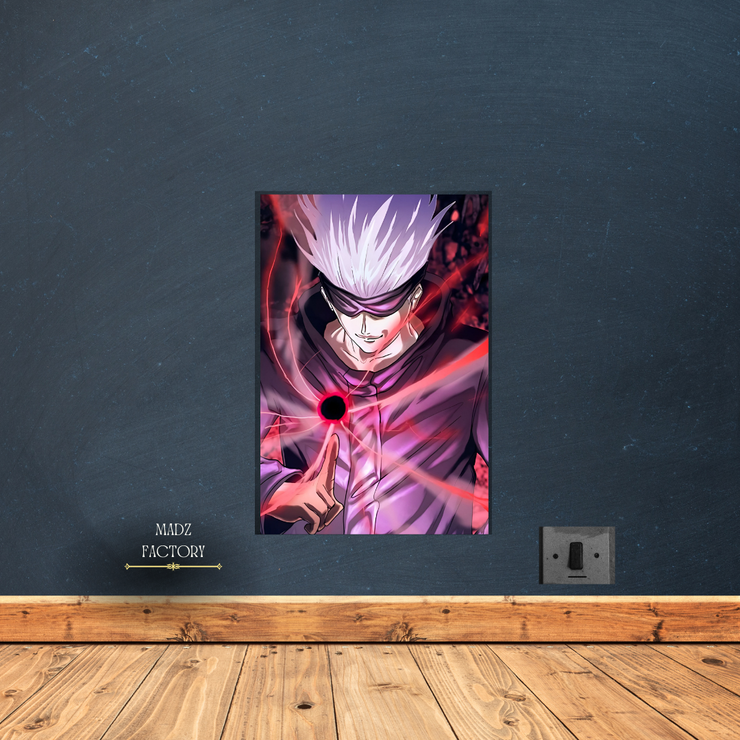 Gojo Saturo Jujutsu Kaisen ANIME |4K METAL PLATES